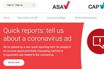 А мы предупреждали, что будем строги к нарушителям правил рекламы, которая спекулирует на здоровье во время пандемии, говорят в ASA